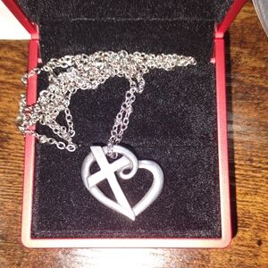 COPY - Heart and Cross Necklace